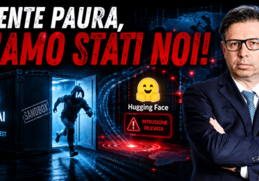 Agente IA di OpenAI esce da una sandbox durante un test di sicurezza contro Hugging Face, con riferimento all'AI Act e alla responsabilità legale.
